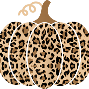 FALL Pumpkin Leopard
